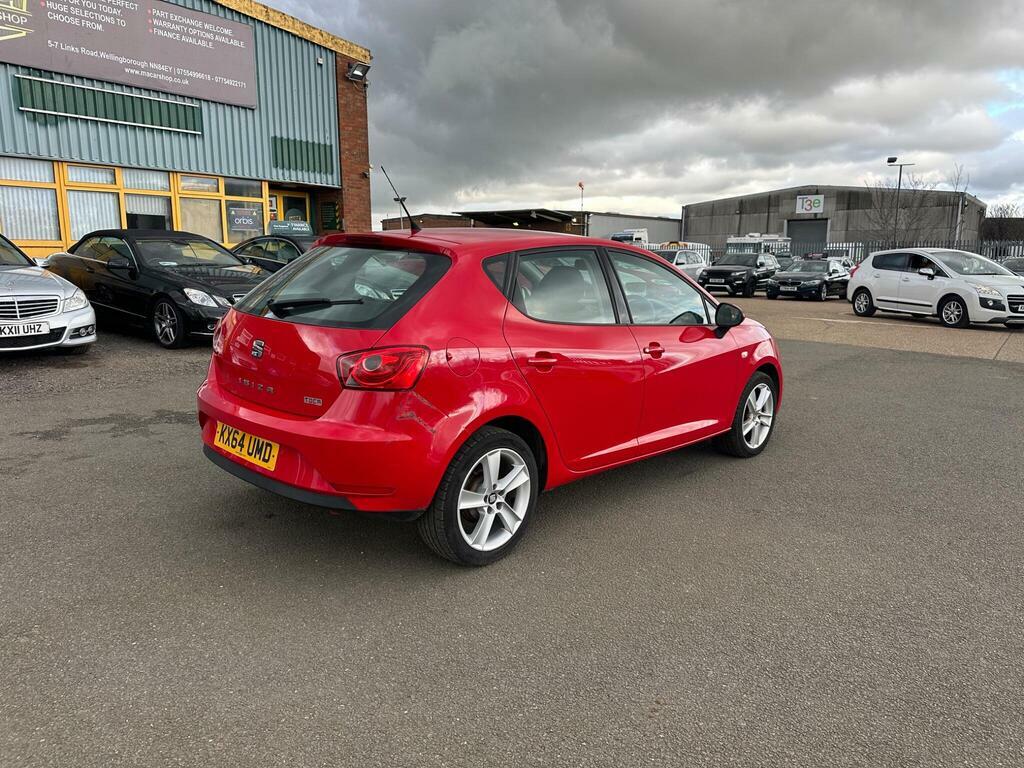 Seat Ibiza 1.4 Toca Euro 5 Red #6