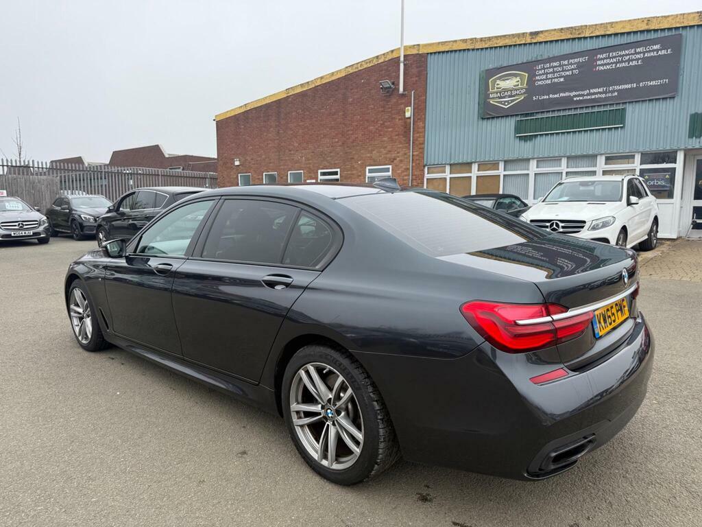 BMW 7 Series 3.0 730Ld M Sport Euro 6 S S KW65PWF Grey #5