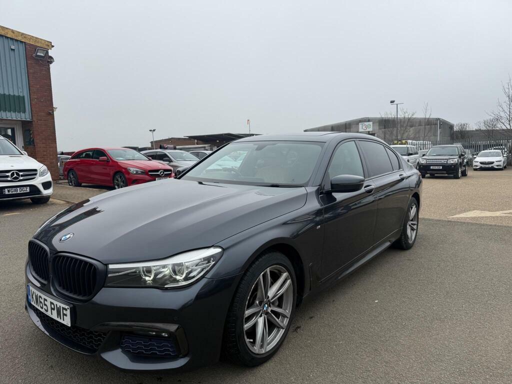 BMW 7 Series 3.0 730Ld M Sport Euro 6 S S KW65PWF Grey #2