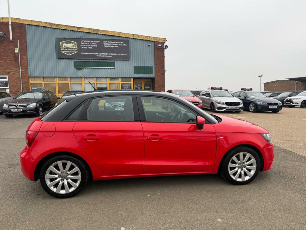 Audi A1 1.6 Tdi Sport Sportback Euro 5 S S AM08AVA Red #6