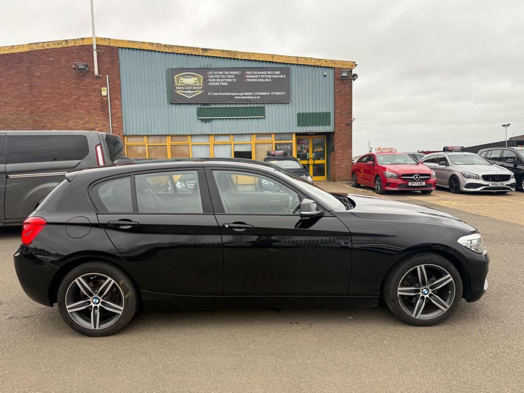 BMW 1 Series 2.0 120D Sport Euro 6 S S VE66FCL Black #6