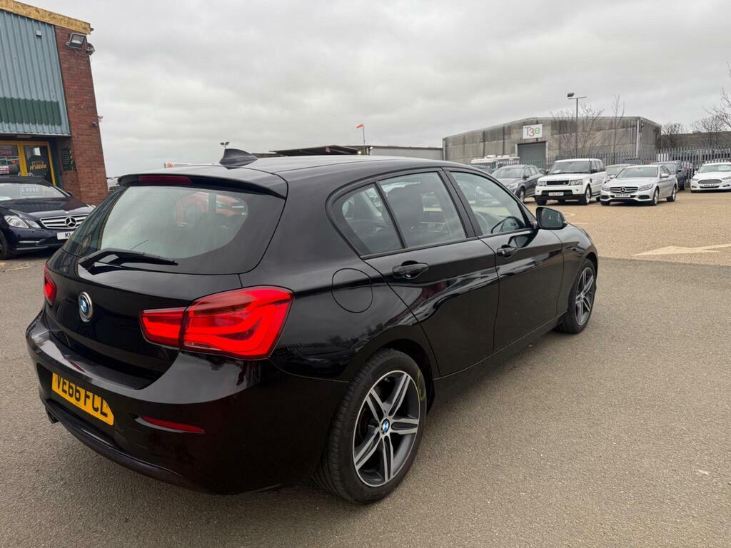 BMW 1 Series 2.0 120D Sport Euro 6 S S VE66FCL Black #4