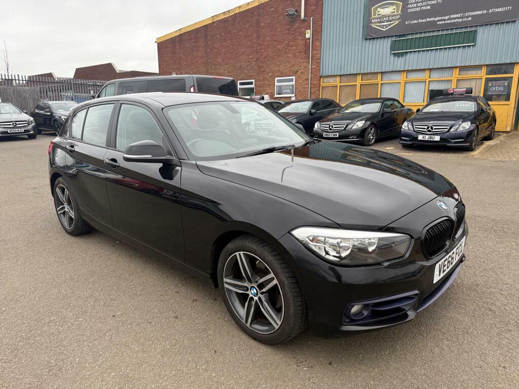 BMW 1 Series 2.0 120D Sport Euro 6 S S Black