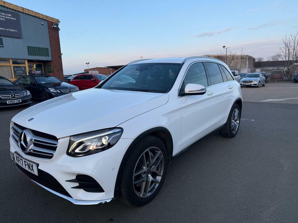 Mercedes-Benz GLC Class 2.1 Glc220d Amg Line G-tronic 4Matic Euro 6 S S KF17FNX White #2
