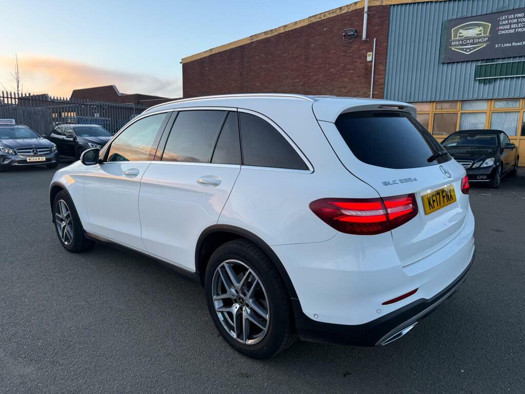 Mercedes-Benz GLC Class 2.1 Glc220d Amg Line G-tronic 4Matic Euro 6 S S KF17FNX White #5