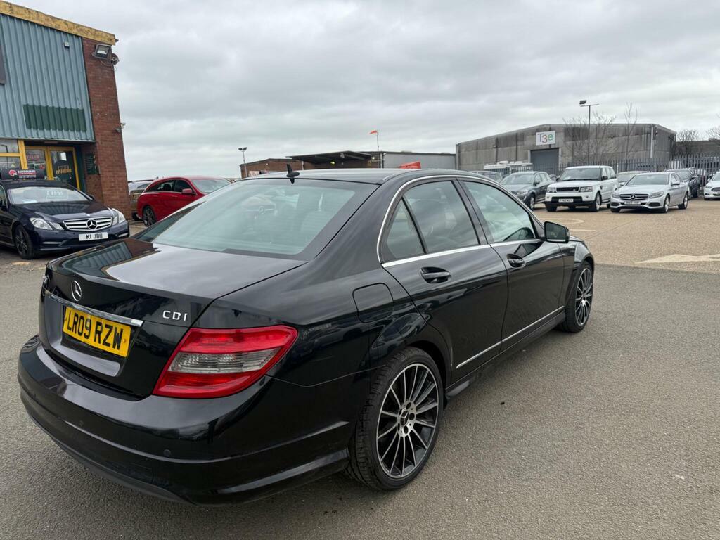 Mercedes-Benz C Class 2.1 C220 Cdi Sport Euro 4 LR09RZW Black #4