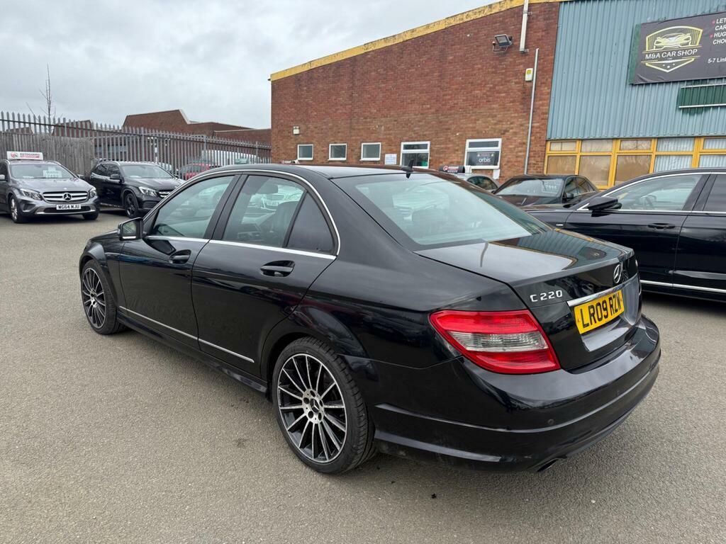 Mercedes-Benz C Class 2.1 C220 Cdi Sport Euro 4 LR09RZW Black #5
