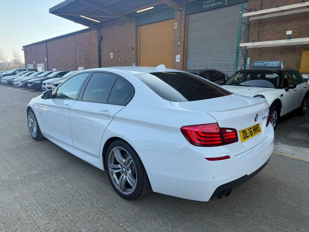 BMW 5 Series 3.0 530D M Sport Euro 6 S S DL16HHS White #5