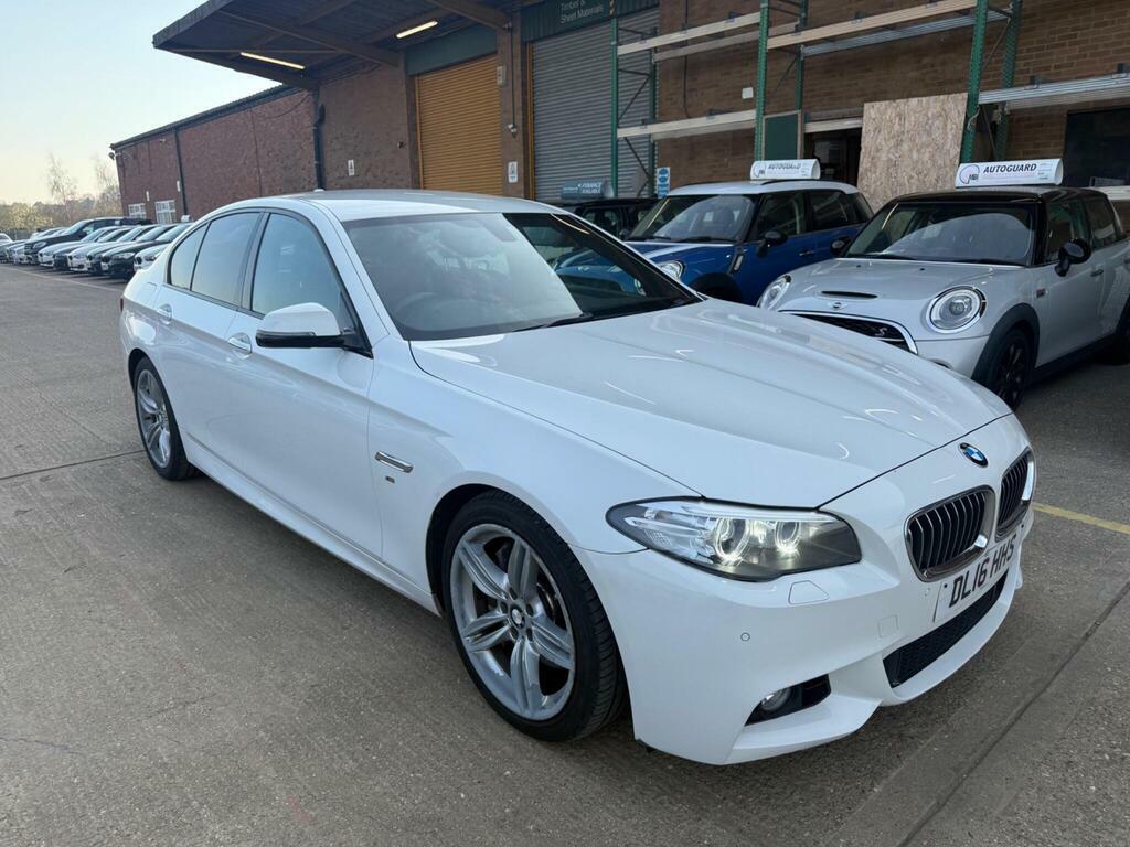 BMW 5 Series 3.0 530D M Sport Euro 6 S S White