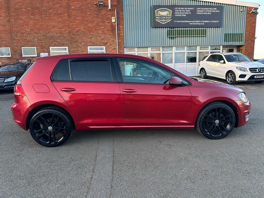 Volkswagen Golf 1.6 Tdi Bluemotion Tech Match Dsg Euro 6 S S GM65BZD Red #5