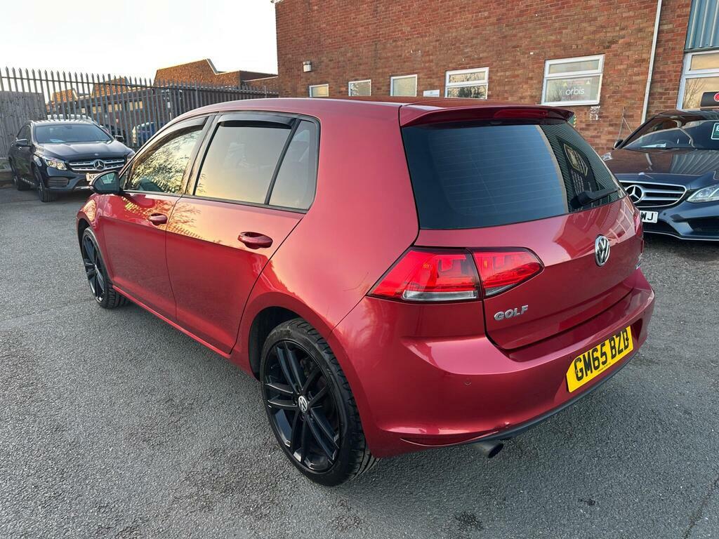 Volkswagen Golf 1.6 Tdi Bluemotion Tech Match Dsg Euro 6 S S GM65BZD Red #4