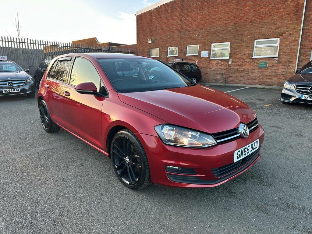 Volkswagen Golf 1.6 Tdi Bluemotion Tech Match Dsg Euro 6 S S Red