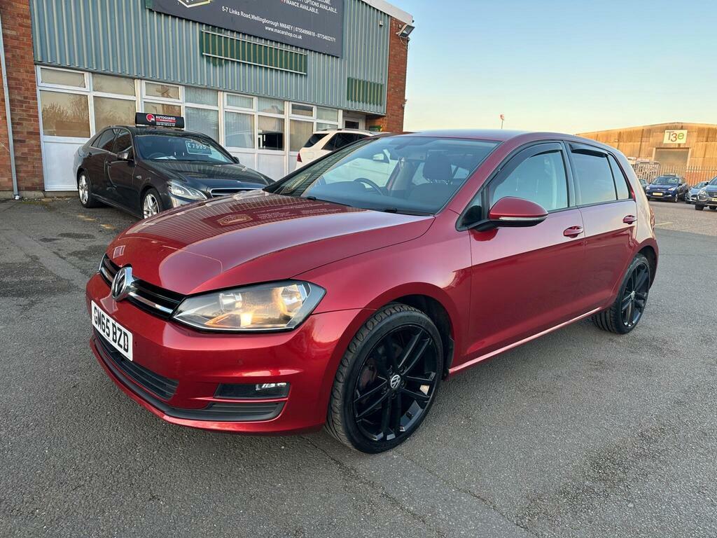 Volkswagen Golf 1.6 Tdi Bluemotion Tech Match Dsg Euro 6 S S GM65BZD Red #2