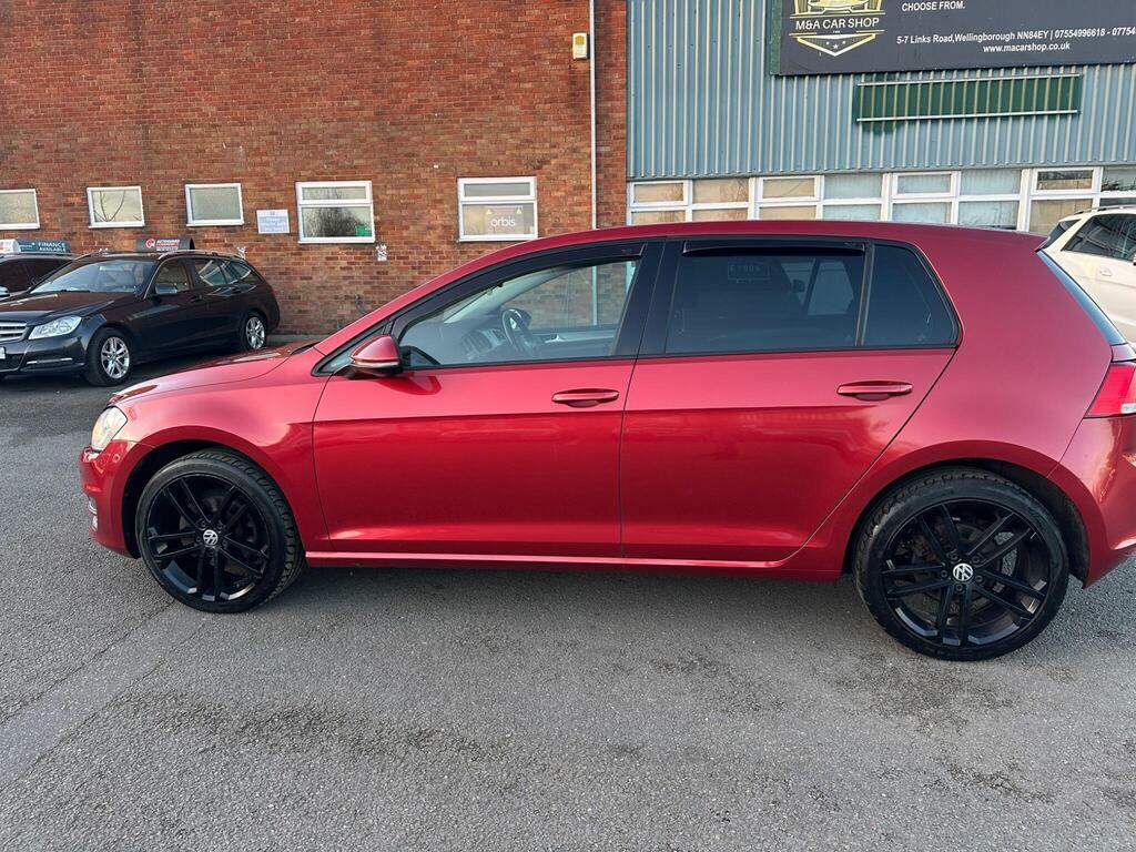 Volkswagen Golf 1.6 Tdi Bluemotion Tech Match Dsg Euro 6 S S GM65BZD Red #6