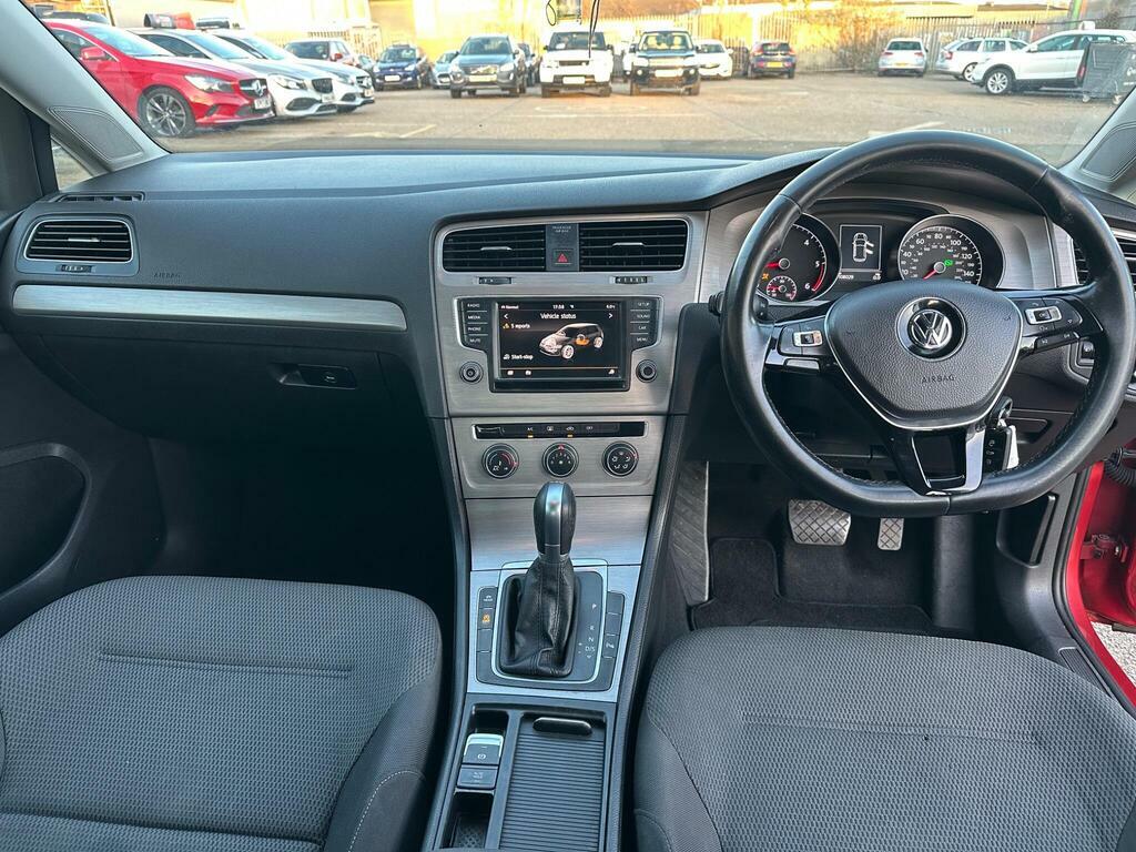 Volkswagen Golf 1.6 Tdi Bluemotion Tech Match Dsg Euro 6 S S GM65BZD Red #3