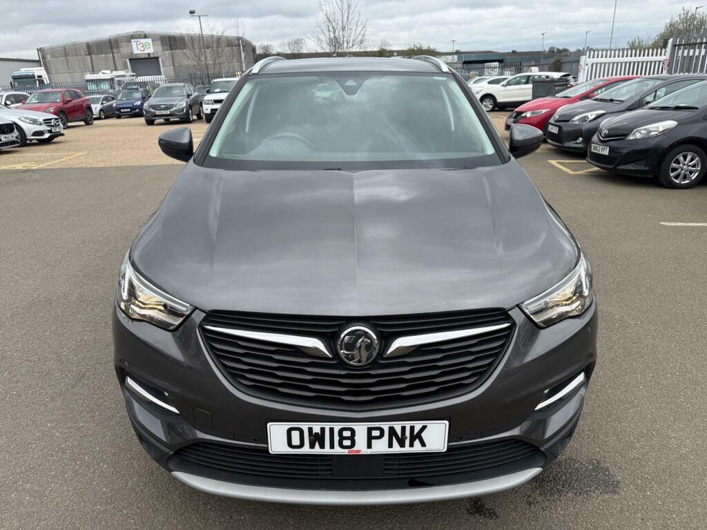 Vauxhall Grandland X 1.6 Turbo D Blueinjection Sport Nav Euro 6 S S OW18PNK Grey #3
