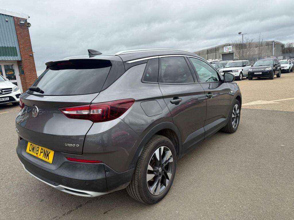 Vauxhall Grandland X 1.6 Turbo D Blueinjection Sport Nav Euro 6 S S OW18PNK Grey #4