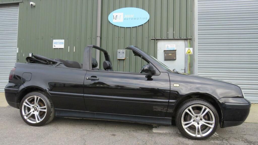 Volkswagen Golf 1.8 S Convertible Black #5