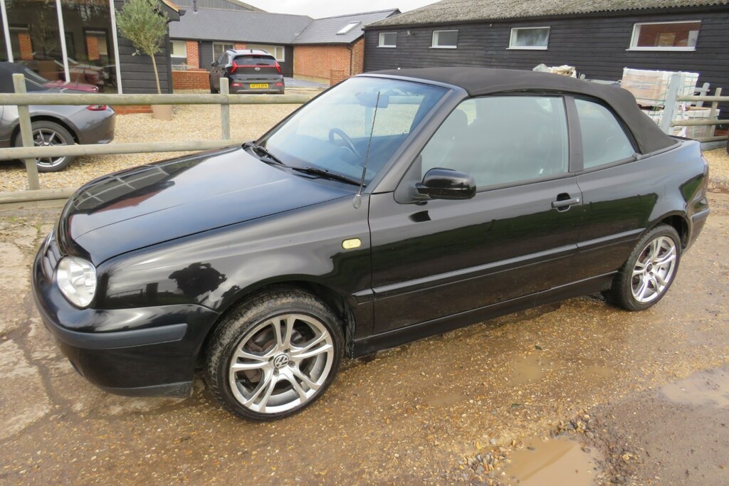 Volkswagen Golf 1.8 S Convertible Black #3