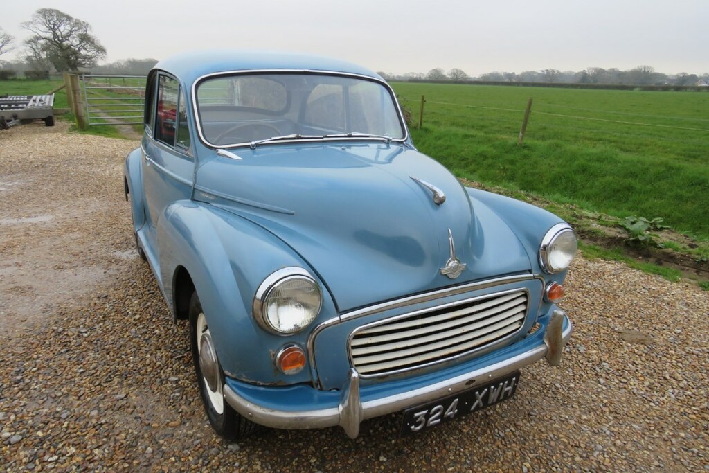 Morris Minor 2dr Sallon Blue #3