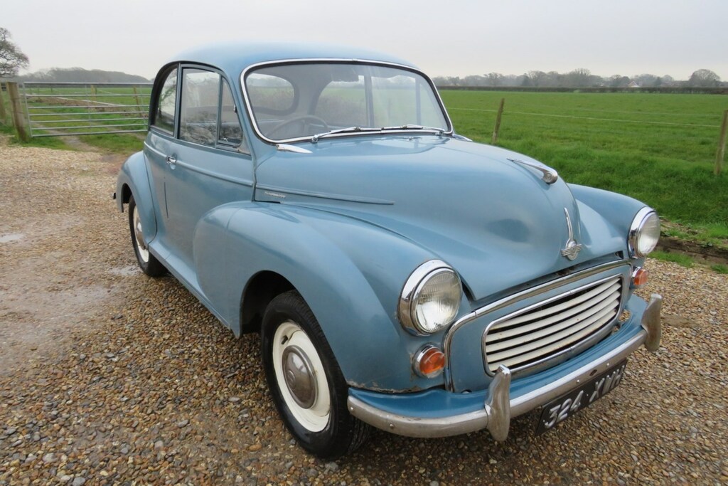 Morris Minor 2dr Sallon Blue