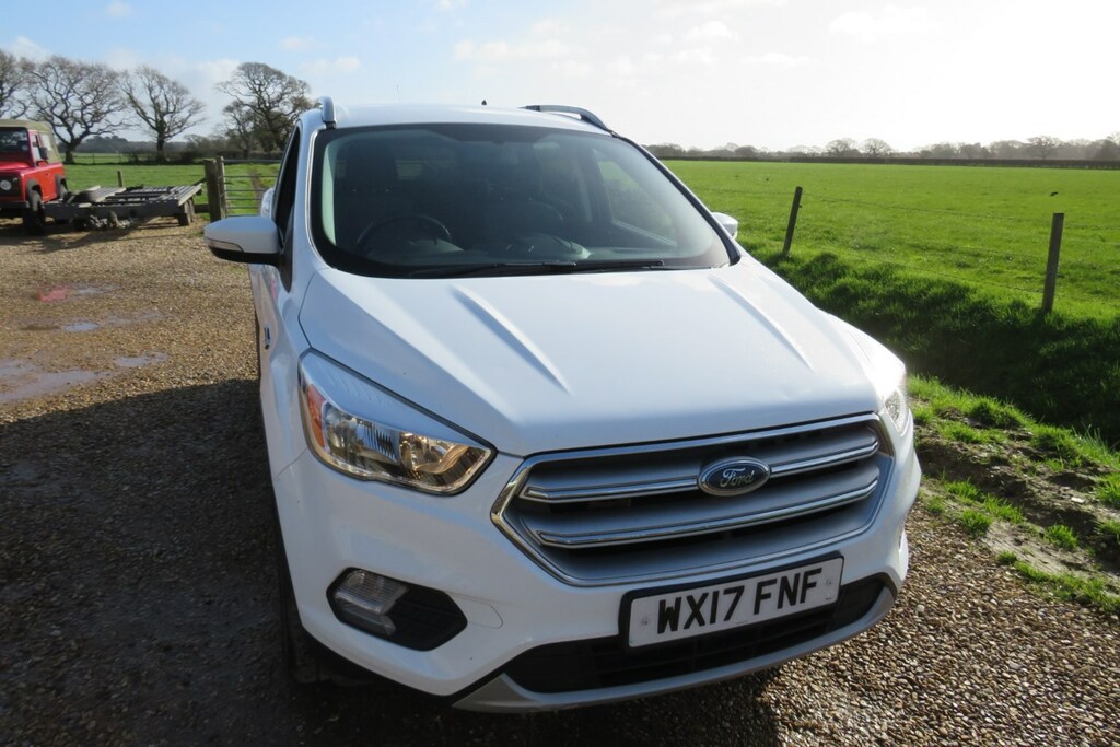 Ford Kuga 2.0 Tdci Zetec Four Wheel Drive WX17FNF White #3