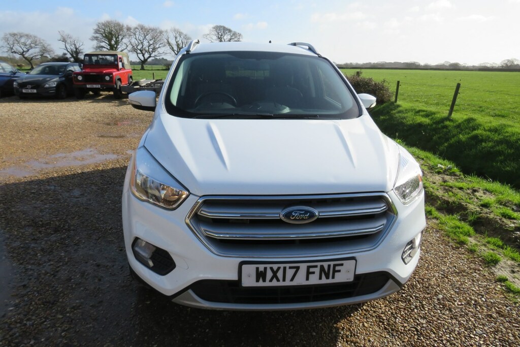 Ford Kuga 2.0 Tdci Zetec Four Wheel Drive WX17FNF White #4