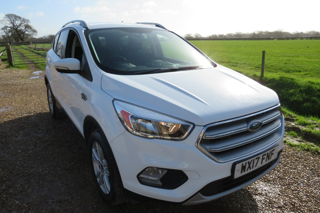 Ford Kuga 2.0 Tdci Zetec Four Wheel Drive WX17FNF White #2