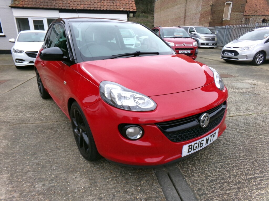 Vauxhall Adam Hatchback 1.2 I Ecoflex Energised 2016 Red