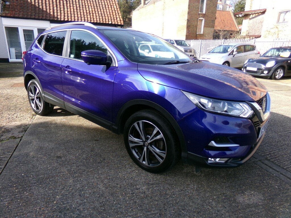 Nissan Qashqai Suv 1.3 Dig-t N-connecta 2018 KT68KMM Blue #2