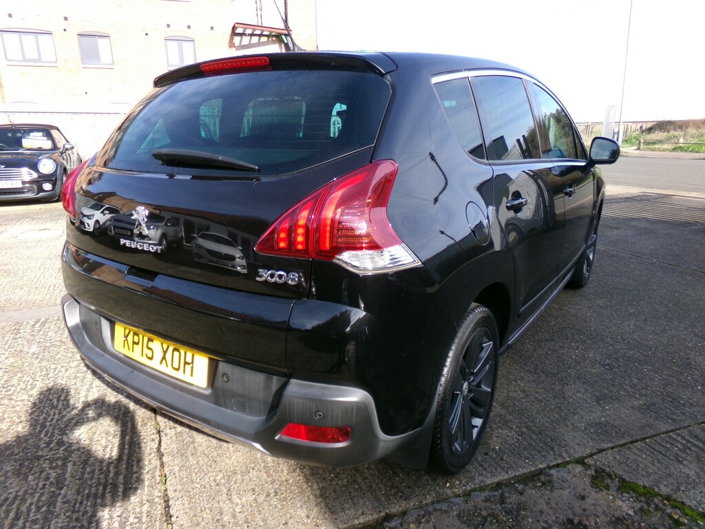 Peugeot 3008 Suv 1.6 Hdi Allure 2015 Black #5