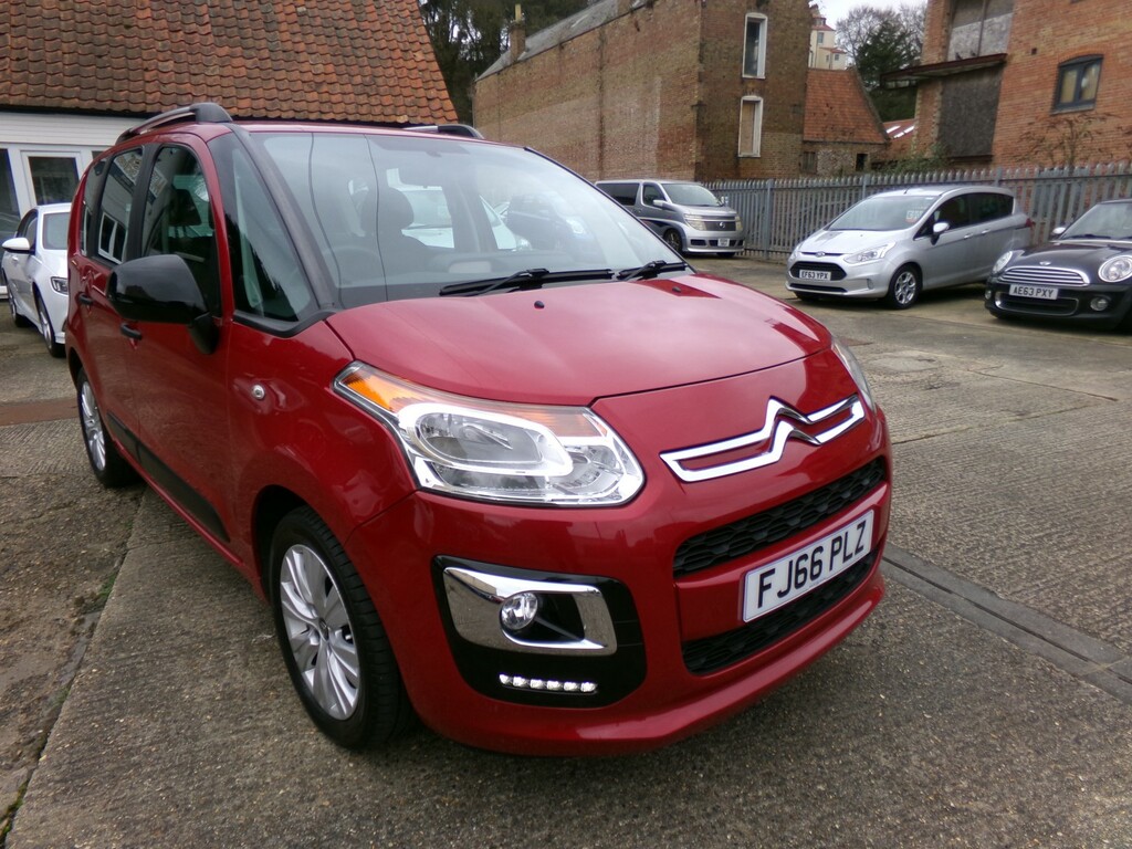 Citroen C3 Picasso Mpv 1.6 Bluehdi Edition 1970 Red