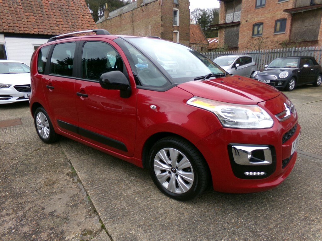 Citroen C3 Picasso Mpv 1.6 Bluehdi Edition 1970 FJ66PLZ Red #2