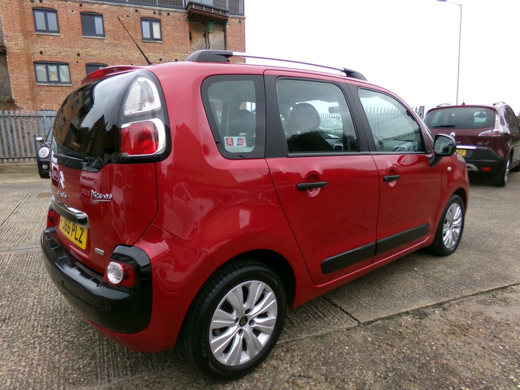 Citroen C3 Picasso Mpv 1.6 Bluehdi Edition 1970 FJ66PLZ Red #4