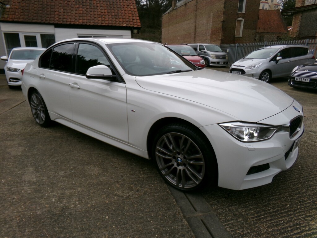 BMW 3 Series Saloon 2.0 320D Xdrive M Sport 2014 White #2