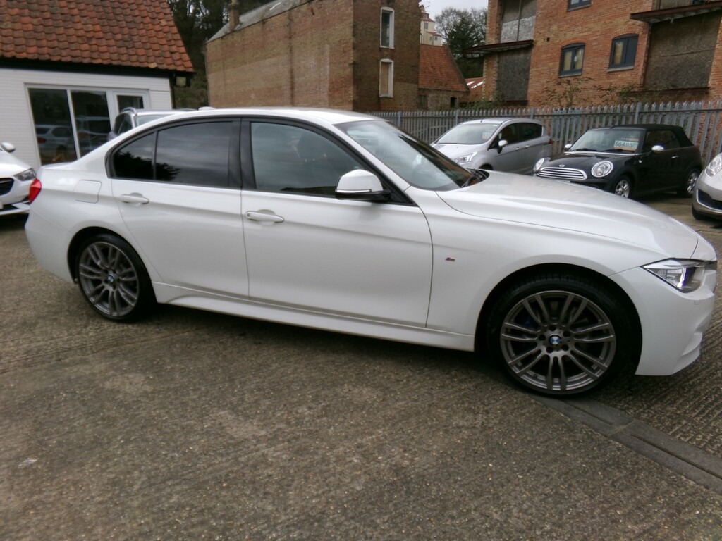 BMW 3 Series Saloon 2.0 320D Xdrive M Sport 2014 White #3