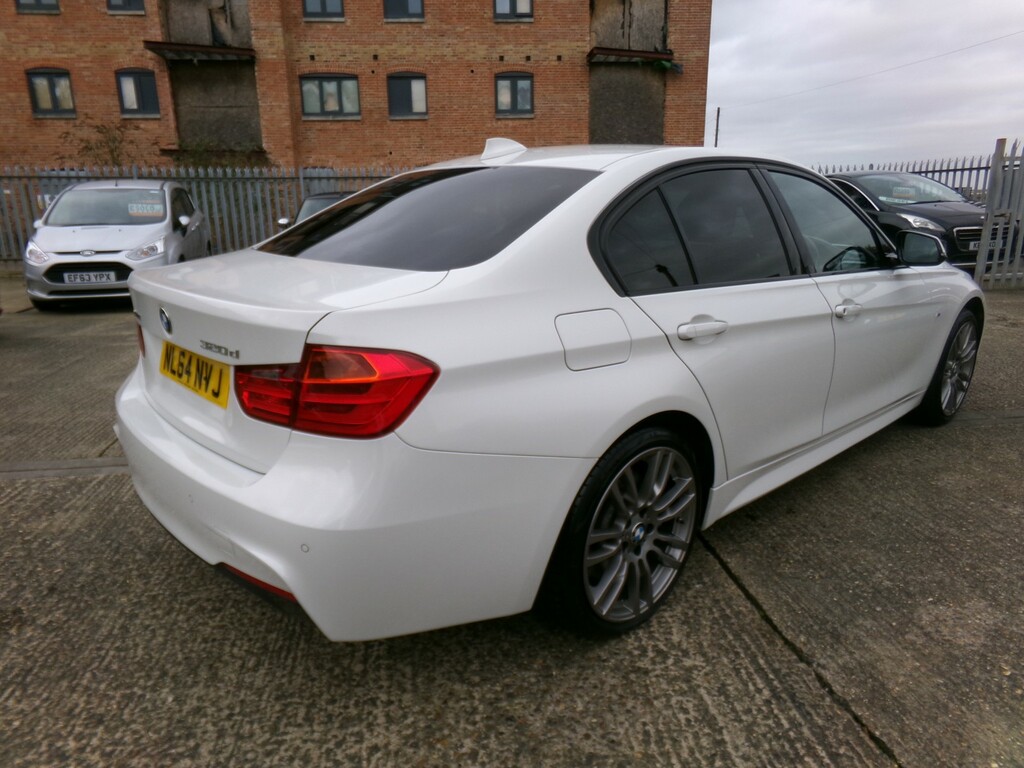 BMW 3 Series Saloon 2.0 320D Xdrive M Sport 2014 White #6