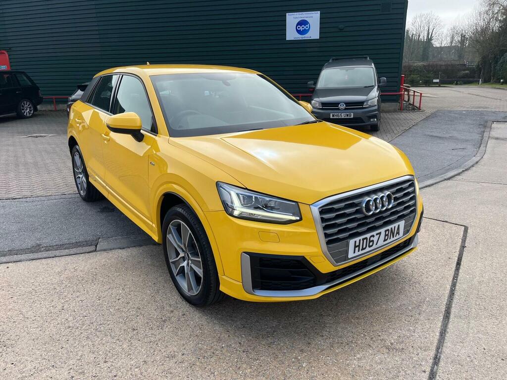 Audi Q2 Suv 1.4 Tfsi Cod S Line S Tronic Euro 6 Ss Yellow