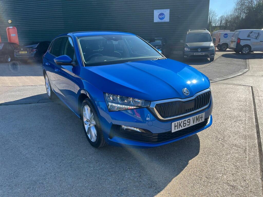 Skoda Scala Hatchback 1.0 Tsi Se L Euro 6 Ss 201969 Blue