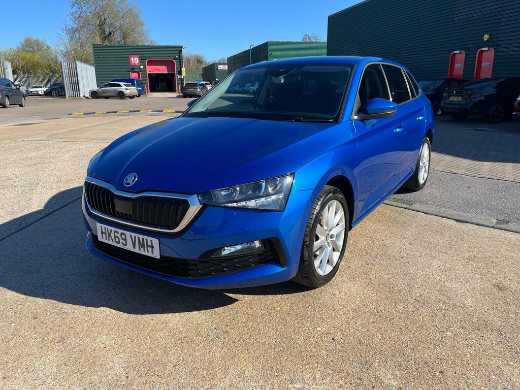 Skoda Scala Hatchback 1.0 Tsi Se L Euro 6 Ss 201969 Blue #3