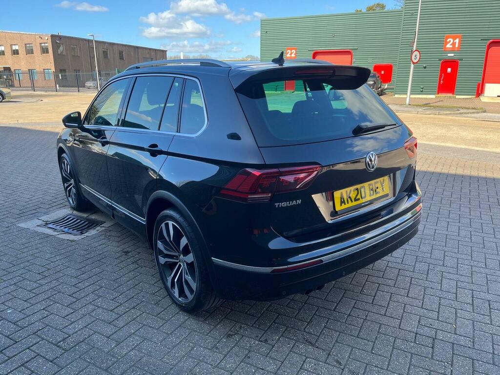 Volkswagen Tiguan Suv 2.0 Tdi R-line Tech Dsg 4Motion Euro 6 Ss 5 AK20BEY Black #4