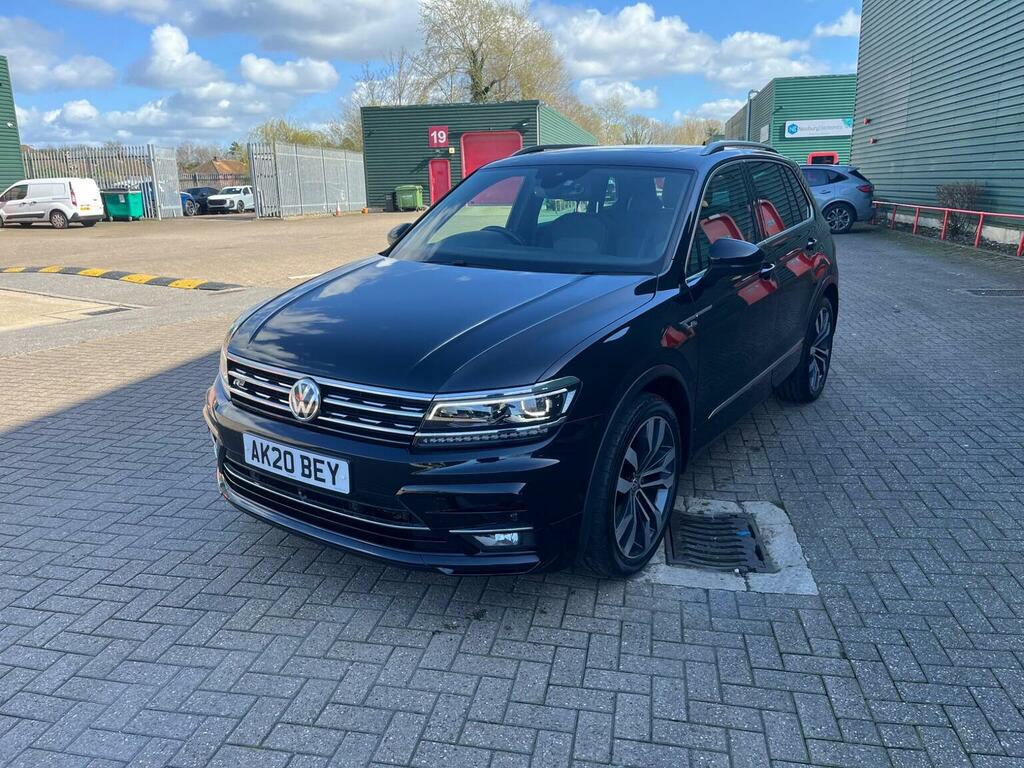 Volkswagen Tiguan Suv 2.0 Tdi R-line Tech Dsg 4Motion Euro 6 Ss 5 AK20BEY Black #3
