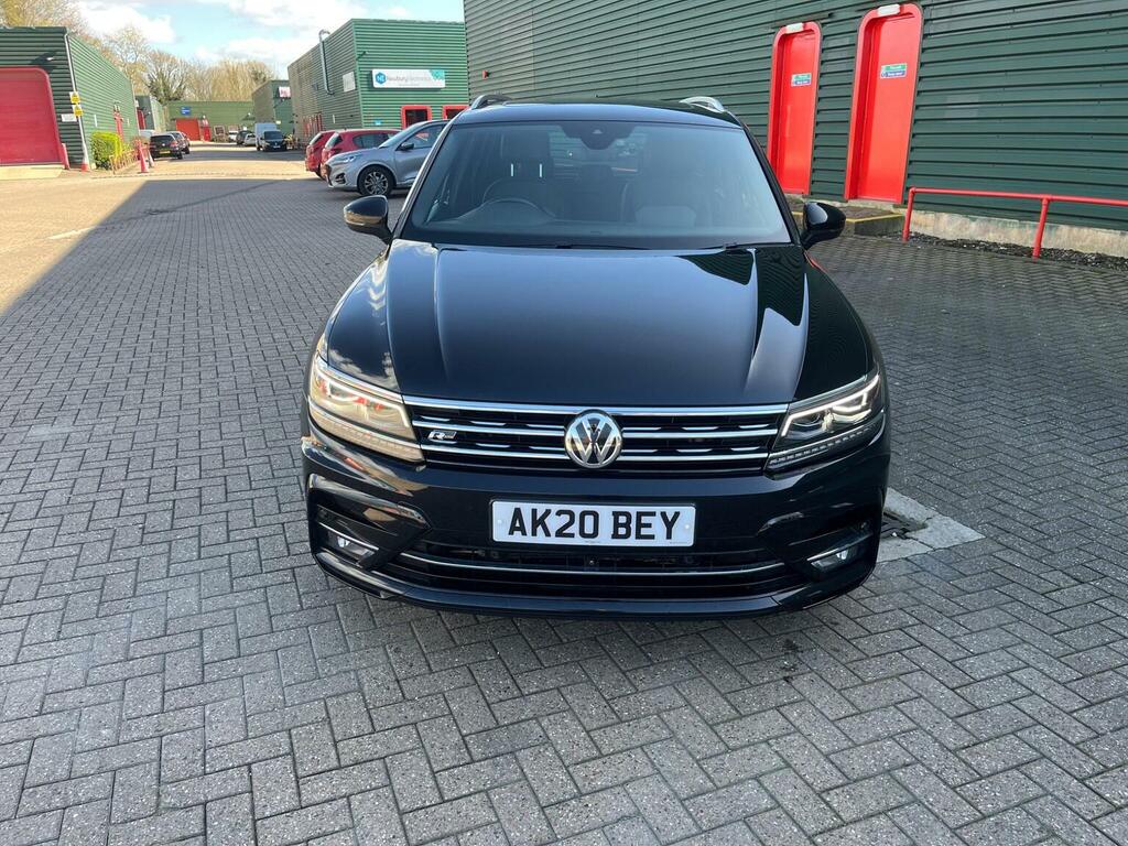 Volkswagen Tiguan Suv 2.0 Tdi R-line Tech Dsg 4Motion Euro 6 Ss 5 AK20BEY Black #2