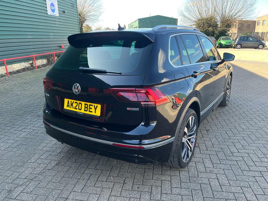 Volkswagen Tiguan Suv 2.0 Tdi R-line Tech Dsg 4Motion Euro 6 Ss 5 AK20BEY Black #6