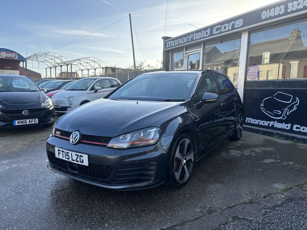 Volkswagen Golf Hatchback 2.0 Tsi Bluemotion Tech Gti 2015 Grey