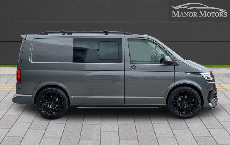 Volkswagen Transporter 2.0 Tdi T32 Highline Kombi Double Cab M GU21XNE Grey #4