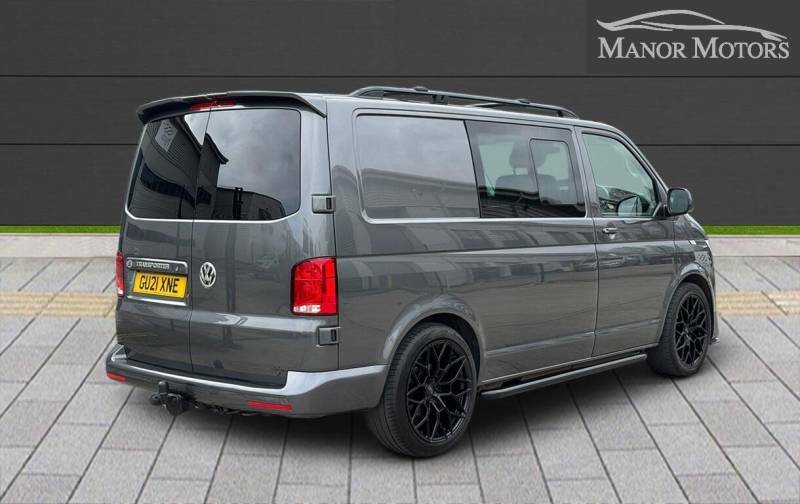 Volkswagen Transporter 2.0 Tdi T32 Highline Kombi Double Cab M GU21XNE Grey #5