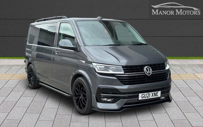 Volkswagen Transporter 2.0 Tdi T32 Highline Kombi Double Cab M GU21XNE Grey #3