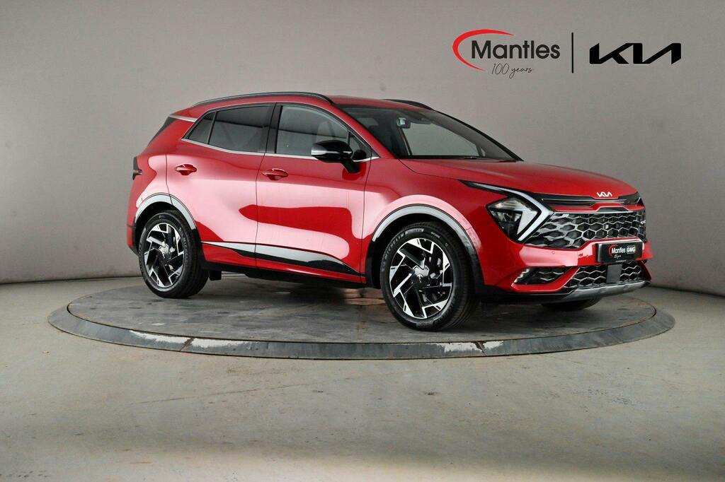 Kia Sportage 1.6 T Gdi Mhev Gt Line Suv Hybrid Dct Red