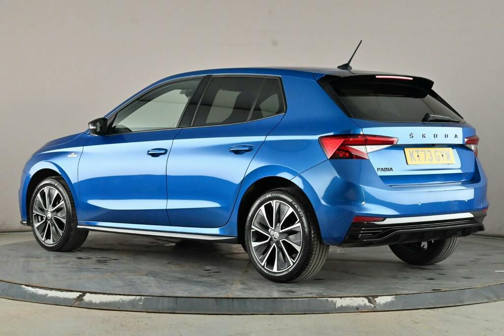 Skoda Fabia 1.0 Tsi Monte Carlo Hatchback Dsg Ss KT73GYW Blue #4